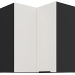 Κρεμαστό ντουλάπι γωνιακό Arianna 60x60 GN 72 2F-Λευκό