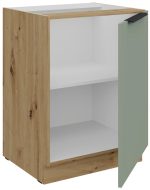 Επιδαπέδιο ντουλάπι Arianna 60 D 1F BB-Φυστικί - Image 2