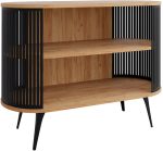 Κονσόλα Roenni-Μαύρο - Φυσικό