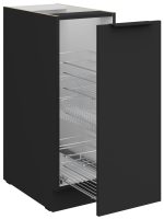 Επιδαπέδιο ντουλάπι με καλάθι Arianna 30 D CARGO BB-Μαύρο