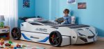 Παιδικό Κρεβάτι Turbo GT Duo-Λευκό - Image 4
