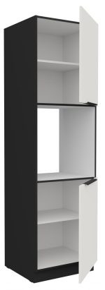 Επιδαπέδιο ντουλάπι Arianna 60 DP 210 2F-Λευκό - Image 2