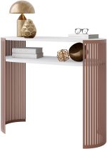 Κονσόλα Fikoli II-Χάλκινο-Λευκό - Image 4