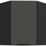 Κρεμαστό ντουλάπι γωνιακό Arianna 60x60 GN 72 1F-Γκρι