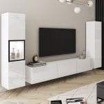 Σύνθεση σαλονιού Berlin III-Λευκό