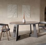 Τραπέζι Bega Επεκτεινόμενο-Καφέ Σκούρο - Image 2