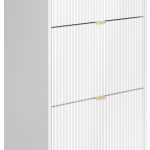 Παπουτσοθήκη Tireno 3K-Λευκό