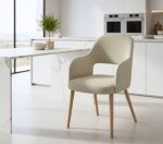 Καρέκλα Kaisa K85-Ekrou - Image 2