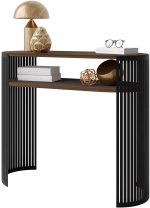 Κονσόλα Fikoli-Μαύρο - Καφέ - Image 4