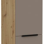 Επιδαπέδιο ντουλάπι Arianna 60 DK 210 2F-Γκρέζ