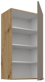 Κρεμαστό ντουλάπι Arianna 50 G 90 1F-Γκρέζ - Image 2