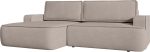 Γωνιακός καναπές Mono-Μπεζ-Αριστερή