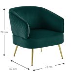 Πολυθρόνα Vyragosa-Prasino - Image 3