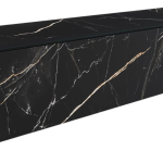 Έπιπλο τηλεόρασης  Lowboard D 180-Μαύρο - Χρυσό