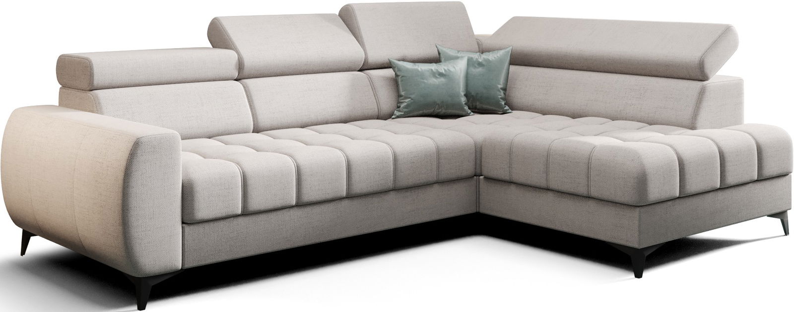 by1scqsw47n0yznat5tq0lutdtwm Γωνιακός καναπές Calyra Mini-Δεξιά-Γκρεζ - Image 1