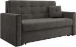 Καναπές - κρεβάτι Viva Lux III διθέσιος -Γκρι Σκούρο