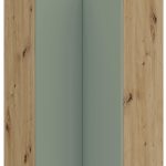 Κρεμαστό ντουλάπι γωνιακό Arianna 60x60 GN 108 2F-Φυστικί