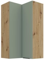 Κρεμαστό ντουλάπι γωνιακό Arianna 60x60 GN 108 2F-Φυστικί