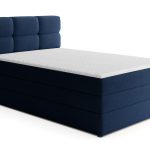 Επενδυμένο κρεβάτι Padion-Μπλε-140 x 200