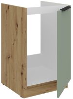 Επιδαπέδιο ντουλάπι νεροχύτη Arianna 50 ZL 1F BB-Φυστικί - Image 2