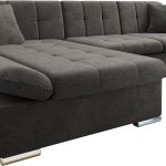 Γωνιακός καναπές Montana-Ανθρακί-Αριστερή