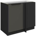 Επιδαπέδιο ντουλάπι Arianna 105 ND 1F BB-Γκρι