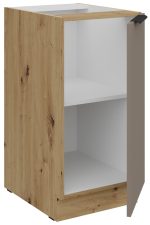 Επιδαπέδιο ντουλάπι Arianna 40 D 1F BB-Γκρέζ