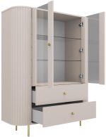 Βιτρίνα Ovelia 2D-Μπεζ - Image 6