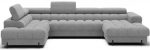 Γωνιακός Καναπές Rafeno-Γκρι-Αριστερή