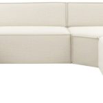 Γωνιακός καναπές Fubu M-Εκρού-Δεξιά