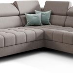 Γωνιακός καναπές Calyra-Γκρι-Δεξιά