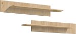 Σετ 2 ράφια Mix-Φυσικό