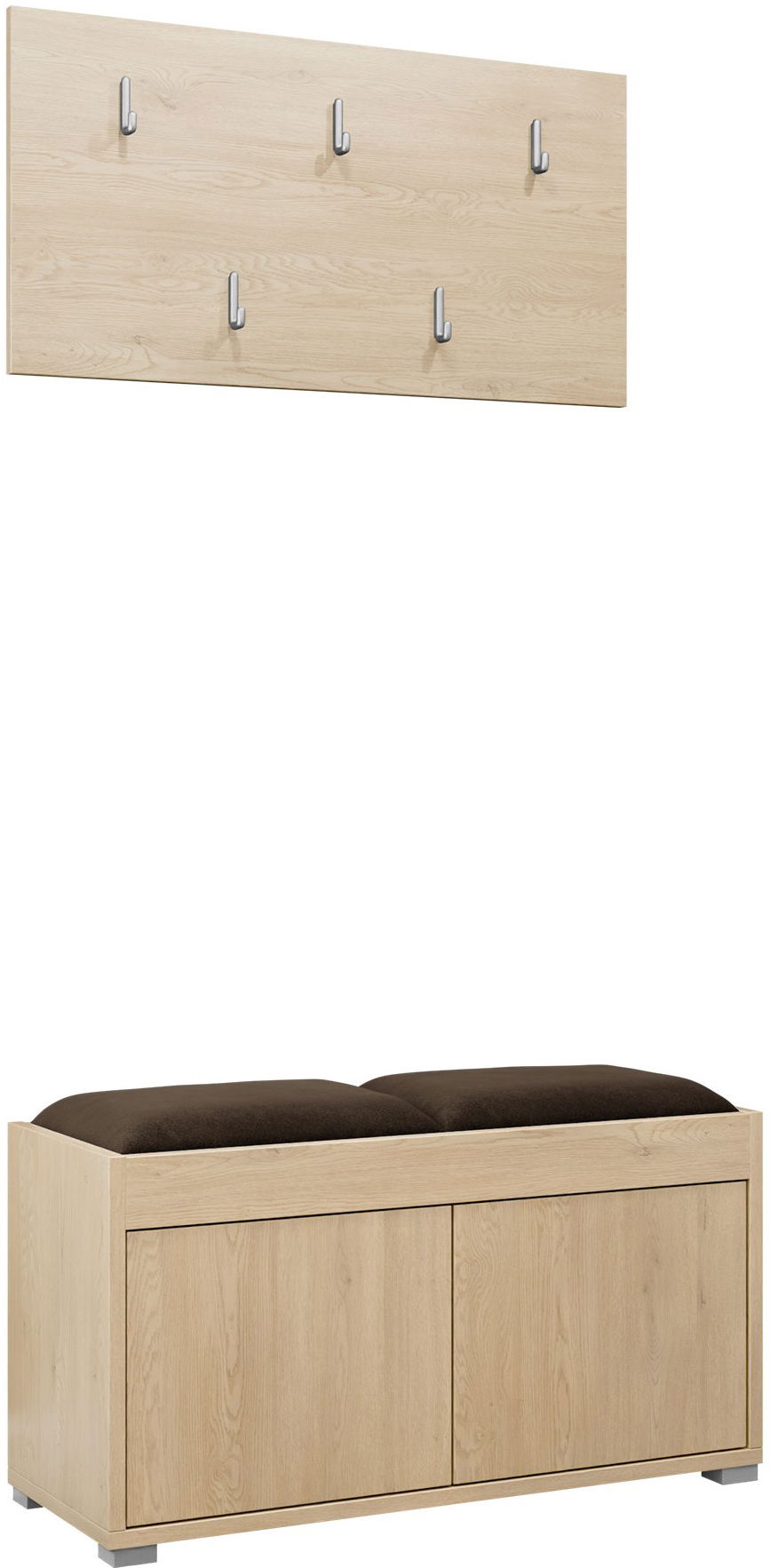 e0yoh8xo5n35xqwpr8rtvvbipj2n Έπιπλο υποδοχής Gesita-Φυσικό - Καφέ Σκούρο - Image 1