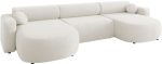 Γωνιακός καναπές Nicelo U-Εκρού