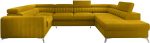 Γωνιακός καναπές Lola-Δεξιά-Κίτρινο