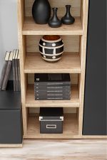 Σύνθετο σαλονιού Lume-Μαύρο - Image 4