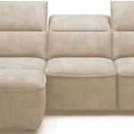 Γωνιακός καναπές Cenedra mini-Μπεζ-Αριστερή