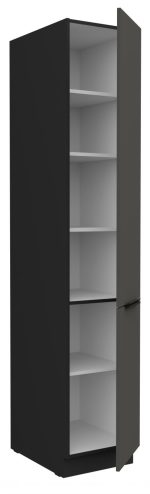 Επιδαπέδιο ντουλάπι Arianna 40 DK 210 2F-Γκρι - Image 2