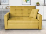 Καναπές - κρεβάτι Viva Lux II-Μουσταρδί - Image 4
