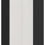 Κρεμαστό ντουλάπι γωνιακό Arianna 60x60 GN 108 2F-Λευκό