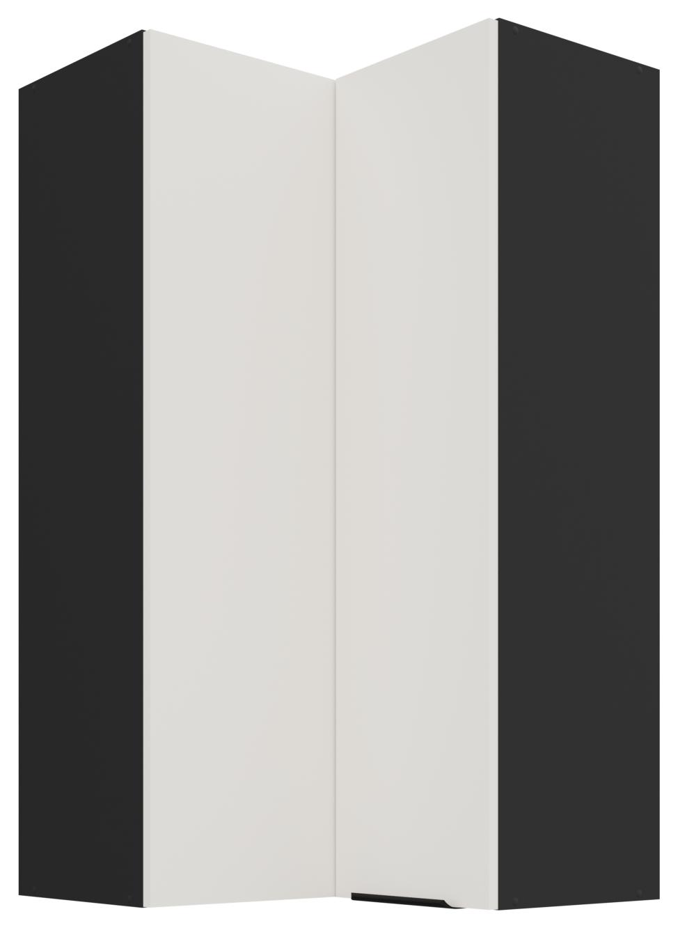 fjkxuzvpq4xxq9s683p4iimjsshb Κρεμαστό ντουλάπι γωνιακό Arianna 60x60 GN 108 2F-Λευκό - Image 1