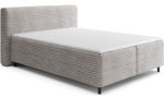 Επενδυμένο κρεβάτι Ciroko-Γκρι-160 x 200