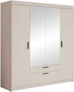 Ντουλάπα τετράφυλλη Elena 4DM-Cashmere