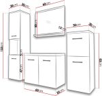 Σετ μπάνιου Malo-Ανθρακί - Φυσικό - Image 3