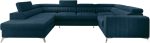 Γωνιακός καναπές Lola-Αριστερή-Μπλε