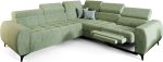 Γωνιακός καναπές Calyra II Relax-Μέντα-Δεξιά