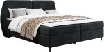 Επενδυμένο κρεβάτι Madryt-140 x 200-Μαύρο