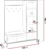 Γκαρνταρόμπα Ozmi-Cashmere - Image 3