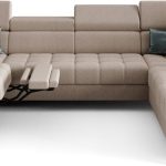 Γωνιακός καναπές Calyra Max I Relax-Μπεζ-Δεξιά
