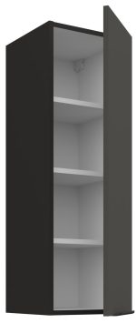 Κρεμαστό ντουλάπι Arianna 30 G 90 1F-Γκρι - Image 2